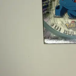 Pokemon Topps Series 1 Blue Logo #01 Bulbasaur - LP/MP - Regular - Image 5