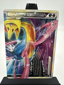 Darkrai & Cresselia Legend Bottom 100/102 Pokemon Triumphant Holo - Image 1