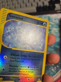 Tentacool (Reverse Holo) 113/147 Aquapolis (NM-/LP+) Pokemon TCG - Image 3