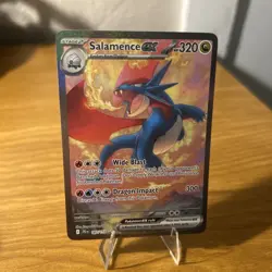 Salamence EX 187/159 Pokemon Journey Together SIR NM Pack Fresh - Image 1