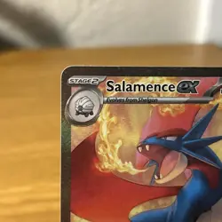 Salamence EX 187/159 Pokemon Journey Together SIR NM Pack Fresh - Image 2