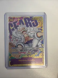 One Piece CCG Monkey.D.Luffy OP05-119 Alternative Art Version 2 - Image 1