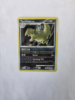 Tyranitar Lv.61 30/100 Stormfront Non-Holo Rare Pokemon Card TCG 2008 MP - Image 1