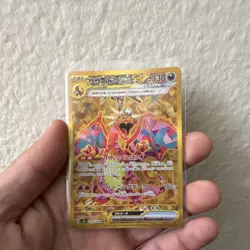 Charizard ex Secret Rare Full Art Holo Sv3 Japanese 330 HP Pokemon Card - Image 1