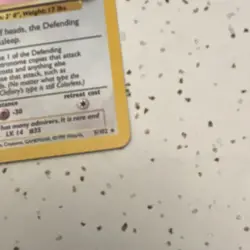 Pokemon Clefairy 5/102 Base Set Holo Rare Basic 40 HP Card English 1999 - Image 3