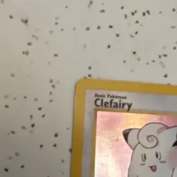 Pokemon Clefairy 5/102 Base Set Holo Rare Basic 40 HP Card English 1999 - Image 4