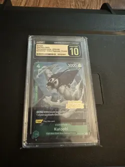 2023 Kuroobi Offline Regional Finalist English One Piece Card CGC Pristine 10 - Image 1