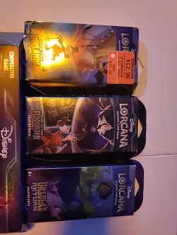 Disney Lorcana Trading Card Game Illumineer’s Quest Deep Trouble (Bundle)- NEW - - Image 3