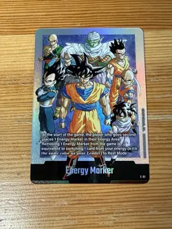 Bandai Dragon Ball Manga Booster Promo E-91 Energy Marker Holo Card EN NM - Image 2