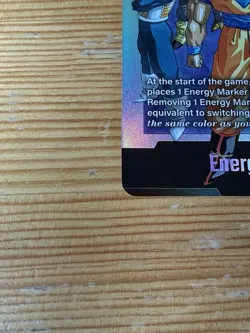 Bandai Dragon Ball Manga Booster Promo E-91 Energy Marker Holo Card EN NM - Image 3