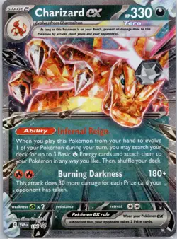 Charizard ex Holo Promo SV: Scarlet & Violet Promo Cards 196 NM - Image 1