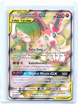 2019 Pokemon—Gardevoir & Sylveon GX (Alt Art) #205/214 Unbroken Bonds—UR [LP] - Image 1