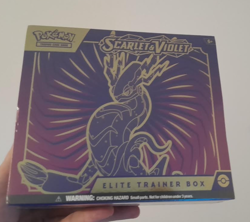 Pokemon TCG Scarlet and Violet Elite Trainer Box ETB Miraidon Sealed - Image 1