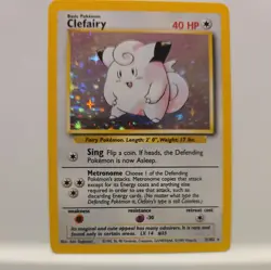 Clefairy 005/102 Pokemon 1999 Base Set Unlimited Holo Nm/m - Image 1