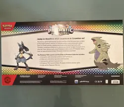 Pokemon Prismatic Lucario ex Tyranitar ex Premium Collection Sam’s Club Sealed - Image 3