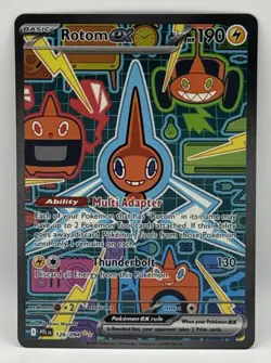 Pokemon TCG Rotom ex 126/094 Phantasmal Flames Illustration Rare Holo 190 HP - Image 1