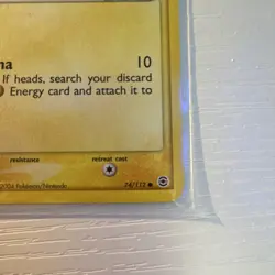 Pokemon Pikachu 74/112 FireRed & LeafGreen Common Regular Basic 50 HP 2004 - Image 4