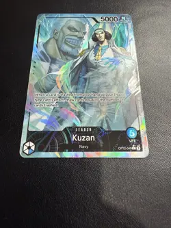 Kuzan Leader Alt Art OP12-040 Legacy of the Master ONE PIECE Card Game ENGLISH - Image 2