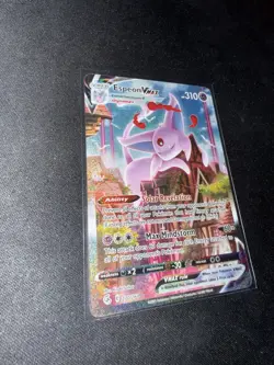 Espeon VMAX Alternate Alt Art 270/264 Fusion Strike Secret Rare Pokemon TCG MINT - Image 1