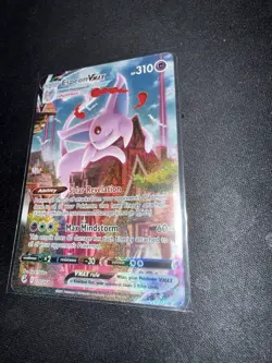 Espeon VMAX Alternate Alt Art 270/264 Fusion Strike Secret Rare Pokemon TCG MINT - Image 2