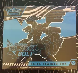 Pokemon Scarlet & Violet Black Bolt Elite Trainer Box Mega Zekrom 9 Packs - Image 2