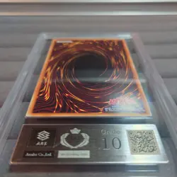 YuGiOh Dark Magician Girl DP23-JP000 Ghost Rare Holo ARS10 GEM MINT Japanese - Image 5