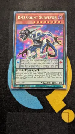 RA05-EN034 D/D Count Surveyor Collector's Rare 1st Ed YuGiOh - Image 1