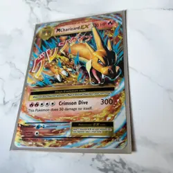 Pokemon M Charizard EX Mega Evolution Holo Card 13/108 300 2016 - Image 1