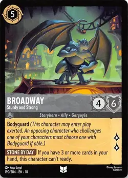 Broadway Sturdy and Strong 190/204 Whispers in the Well Disney Lorcana - Image 1