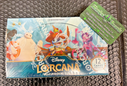 Disney Lorcana Trading Card Game- Azurite Sea Booster Box (24 Packs!) SEALED - Image 1
