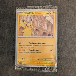 Pokemon TCG - Pikachu at the Museum - UK Oversize Promo Card 🇬🇧 (Brand New) - Image 1