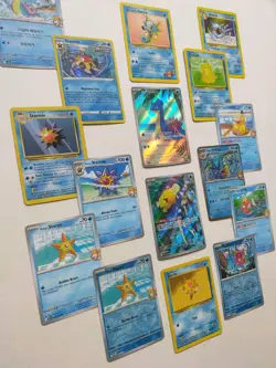 Misty's Pokemon Cards Bundle WOTC Vintage Holos AR Psyduck Lapras TCG Job Lot - Image 3
