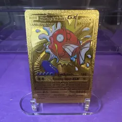 Pokemon Magikarp & Wailord GX TAG TEAM Gold Foil Card - Image 1
