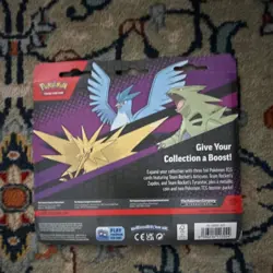 Pokemon Articuno Zapdos Tyranitar Foil Card Lot with 2 Booster Packs - Image 2