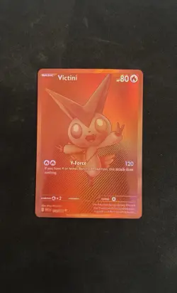 Victini 172/086 Monochrome White Flare Card NM Condition - Image 1