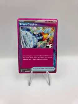 Pokemon TCG Card Prize Pack Series 5 Stamped Prime Catcher 157/162 ACE SPEC - Image 1