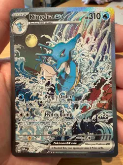 Kingdra ex 131 Sv: Scarlet & Violet Promo Cards NM - Image 1