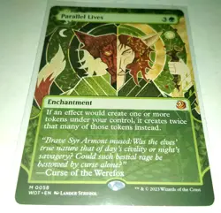 MTG "Parallel Lives" 0058 ~ Wilds of Eldraine Enchanting Tales ~ MAGIC CARD - Image 1