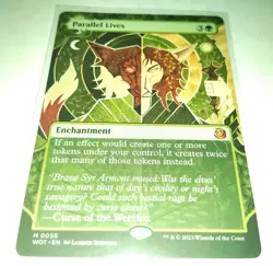MTG "Parallel Lives" 0058 ~ Wilds of Eldraine Enchanting Tales ~ MAGIC CARD - Image 2