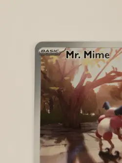 Pokemon TCG Mr. Mime Scarlet & Violet Holo Illustration Card 179/165 LP - Image 2
