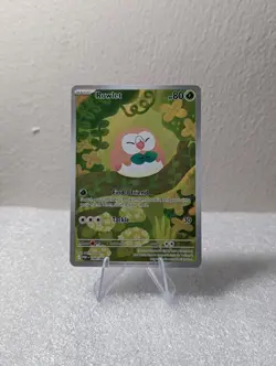 Pokemon Rowlet Basic 090/088 POR 80 HP Grass Nintendo Regular Card English - Image 1