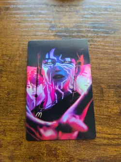 Mcdonalds Demon Hunters Photo Card Saja Boys Special Jinu RARE W/Unused Code - Image 1