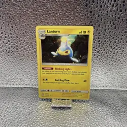 Pokemon Card Cosmic Eclipse Lanturn 72/236 Near Mint - Image 1