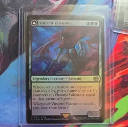 Magic: The Gathering Final Fantasy-Vincent Valentine Foil Near Mint - Image 1