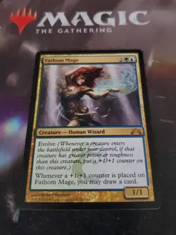 Mtg. 2x Fathom Mage. Gatecrash. Lp - Image 1