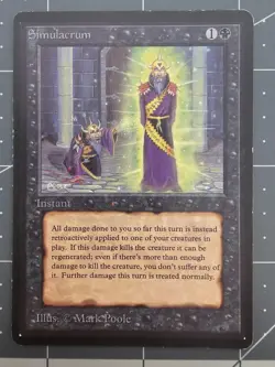 MTG ⭐ Beta Edition ⭐ Simulacrum ⭐ Vintage Legacy ⭐ - Image 1