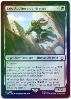 Ezio Auditore da Firenze Foil M Universes Beyond: Assassin's Creed 25 NM - Image 1
