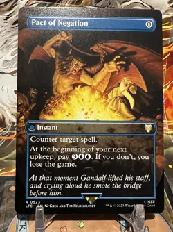 MTG Pact Of Negation - Non Foil - Lord Of The Rings - Image 1