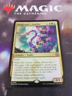 Mtg. Fangkeeper's Familiar. Foil. Tarkir: Dragonstorm. Pack Fresh - Image 1