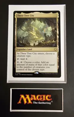Three Tree City - Bloomburrow Magic: The Gathering MTG - Rare NM+ - Image 1